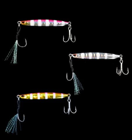 RYUJI SILENT JIG TRIO, ZEBRA MIX (3 AD) 10 GR