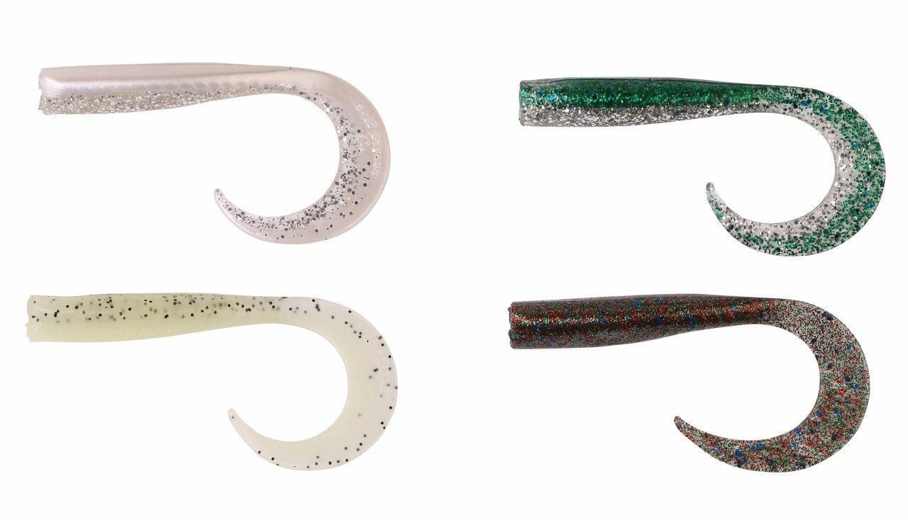 Savage gear LB Sandeel Curltail 10 cm 5 Adet Suni Yem Glow