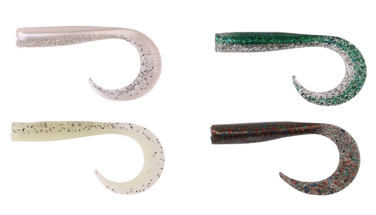 Savage gear LB Sandeel Curltail 10 cm 5 Adet Suni Yem Pearl Silver