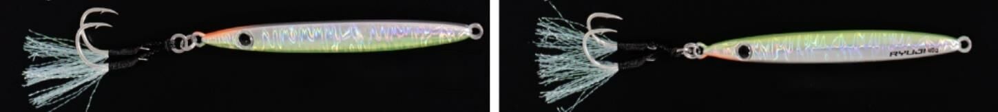 RYUJI SLIM JET JIG 40GR GREEN CHART UV