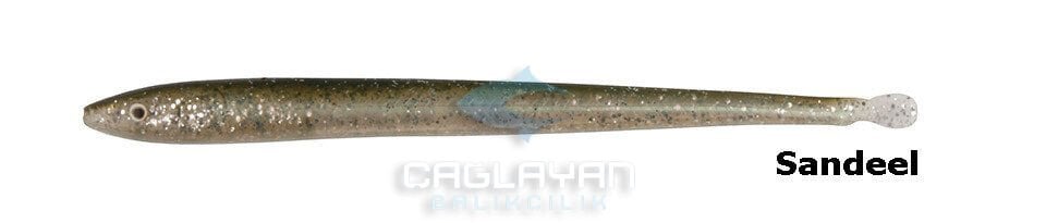 Savage gear LB Sandeel Slug 10 cm 6 Adet Suni Yem Sandeel
