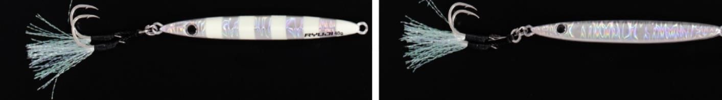 RYUJI SLIM JET JIG 30GR ZEBRA GLOW
