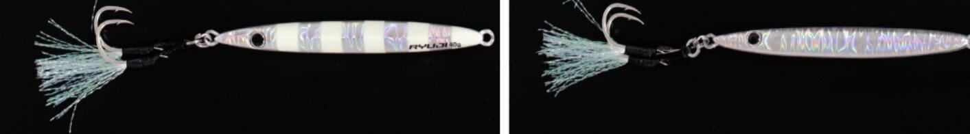 RYUJI SLIM JET JIG 30GR ZEBRA GLOW