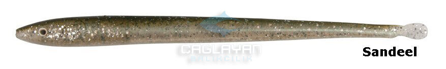 Savage gear LB Sandeel Slug 14 cm 6 Adet Suni Yem Sandeel