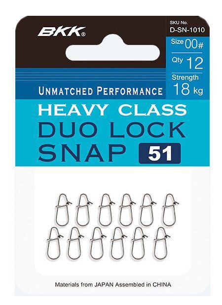 BKK Duolock Snap-51 00 12 Pcs