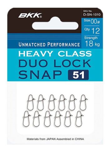 BKK Duolock Snap-51 5 9 Pcs