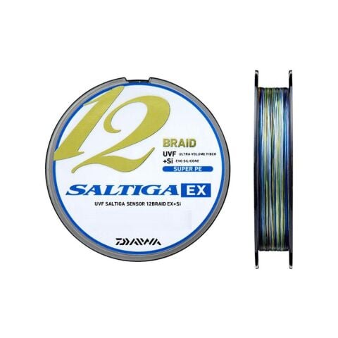 Daiwa Saltiga 12 Braid 0,16mm 300m Multicolor İp Misina    