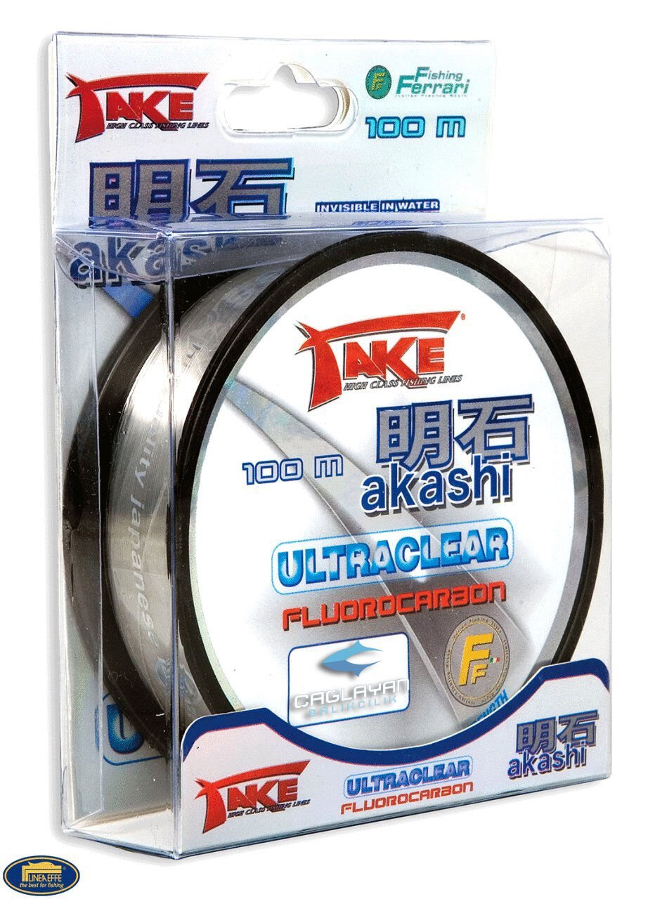 Lıneaeffe Akashı Ultra Fuoro Carbon 100Mt Misine 0.18mm