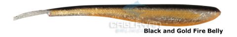Savage gear Monster Slug 20 cm 30 gr F 3 Adet Suni Yem Black and Gold Fire Belly