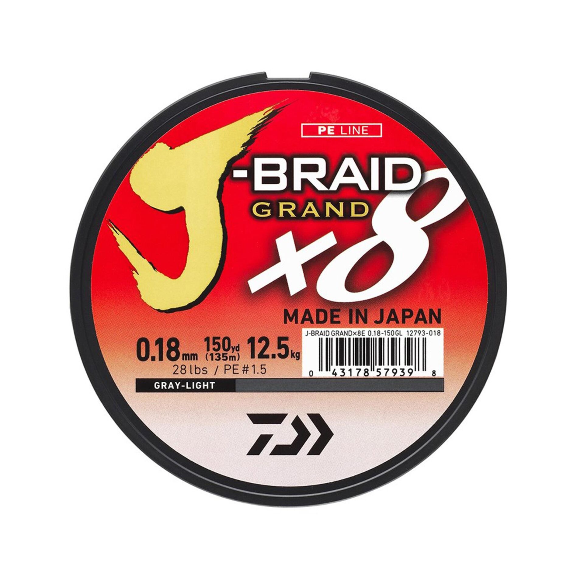 Daiwa Jb Grand 8b 135m, 0,10mm Grey İp Misina    