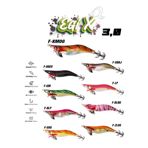 Fujin EgiX 3.0 16.4gr Kalamar Zokası #F-GOG