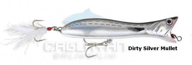 Savage gear Panic Popper 195 19.5cm 111g 01-Dirty Silver Mullet