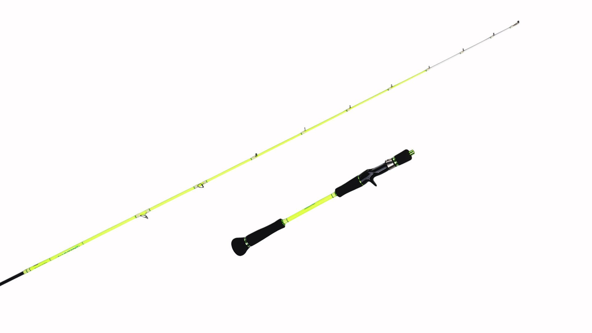 Pro Hunter Kaido 682 KB-MHS Spiral Casting New Fluoresan Yellow 150 - 300