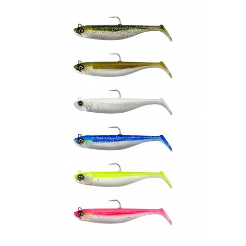 Savage Gear Savage Minnow 10 cm 20 gr White Pearl Silver 2+1