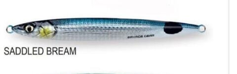 Savage Gear 3D Slim Jig Minnow 10cm 40gr Sahte Balık Saddled Bream