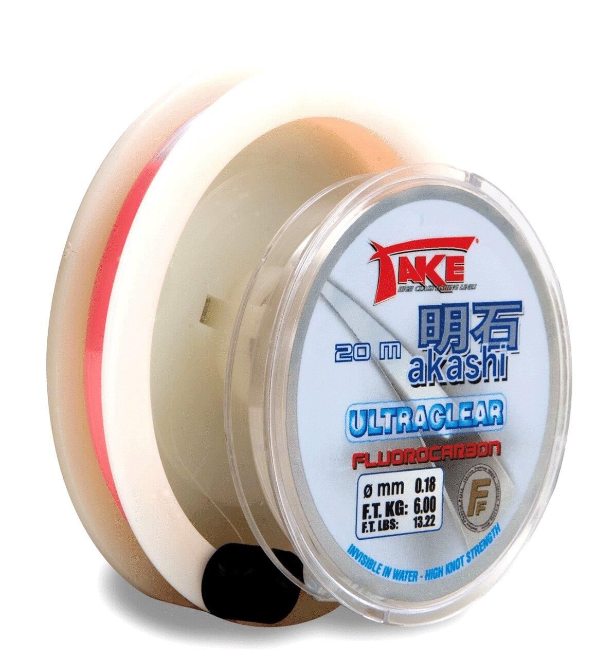 Lineaeffe Take Akashı Double Spool: 50m Pınk + 20m Transparant 0.35 mm