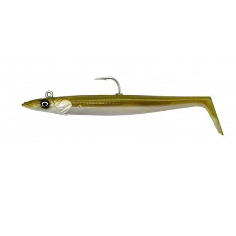 Savage Gear Sandeel V2 12 cm 22 gr Khaki 2+1