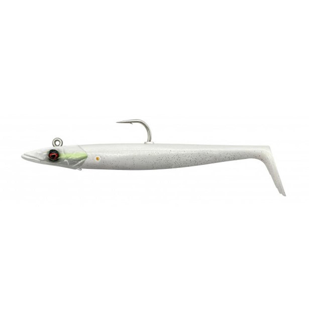 Savage Gear Sandeel V2 12 cm 22 gr White Pearl Silver 2+1