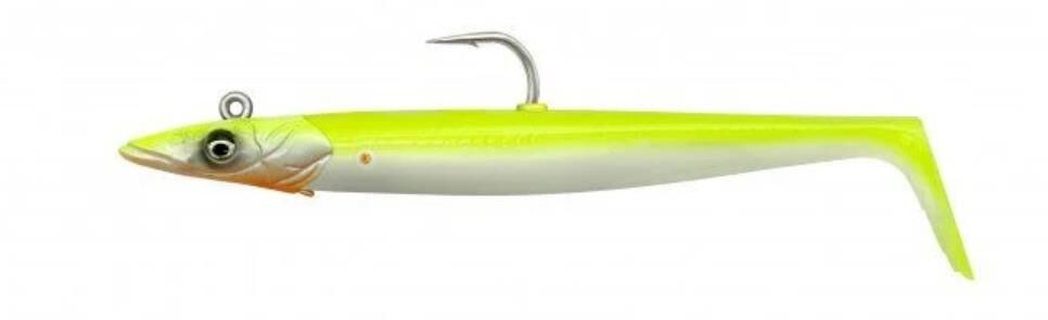 Savage Gear Sandeel V2 18 cm 86 gr 2+1 Lemon Back