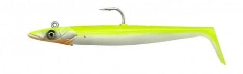 Savage Gear Sandeel V2 18 cm 86 gr 2+1 Lemon Back