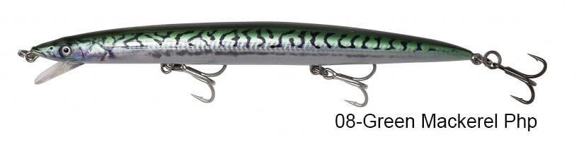 Savage gear  MAG Sandeel Jerk minnow 210 44g SP Suni Yem 07-Green Mackerel Php