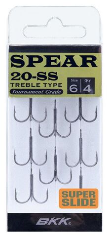 BKK Spear-20 SS Üçlü İğne 4 8 Pcs