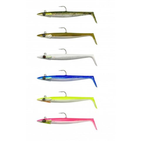 Savage Gear Sandeel V2 12 cm 22 gr Lemon Back 2+1