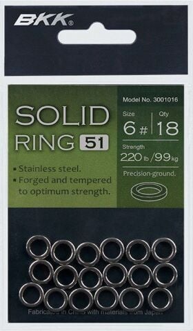 BKK Solid Ring-51 7 16 Pcs