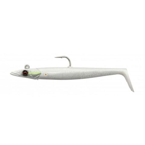 Savage Gear Sandeel V2 14 cm 33 gr White Pearl Silver 2+1