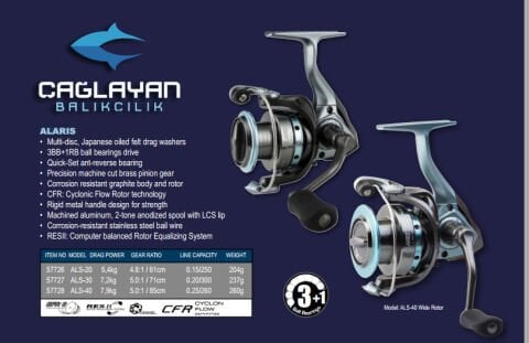 Okuma Alarıs ALS-30 Olta Makinesi