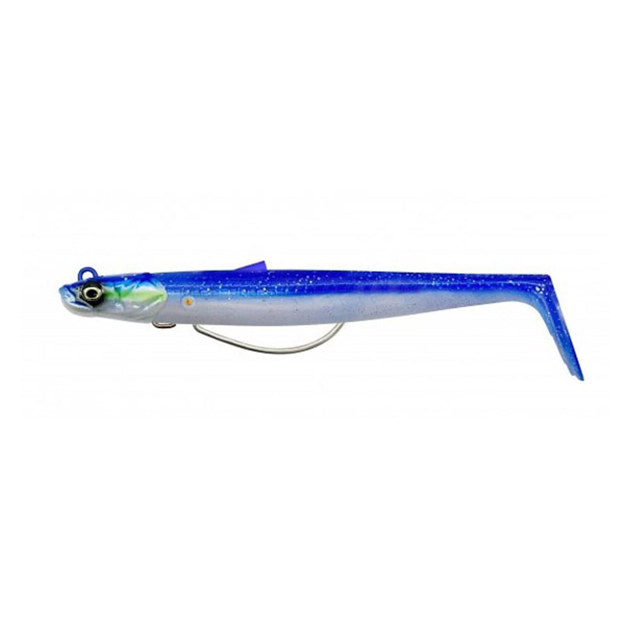 Savage Gear Sandeel V2 WL 11.5 cm 22 gr Blue Pearl Silver 2+1