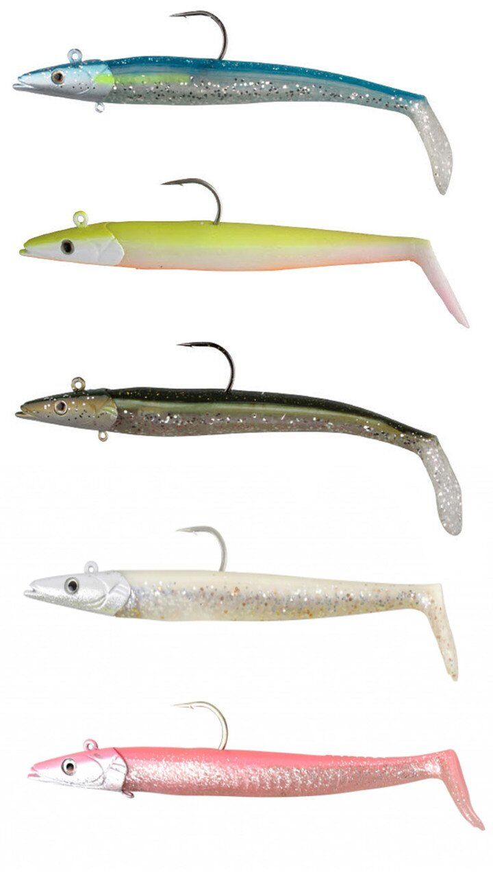 Savage gear Sandeel 16 cm 42 gr 2+1 Adet Blue Silver