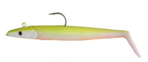 Savage gear Sandeel 20cm 150g 2+1 Adet Suni Yem Lemon Back