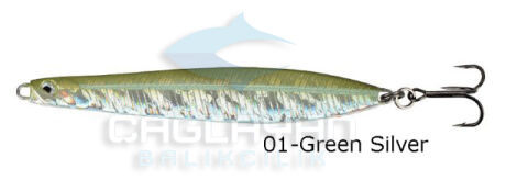 Savage gear Seeker Isp 102mm 28g Suni Yem 01-Green Silver