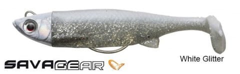 Savage gear 3D TPE Minnow 10cm 23g Suni Yem White Glitter
