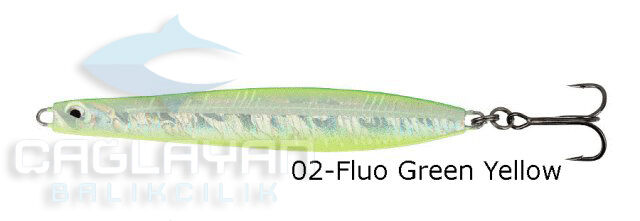 Savage gear Seeker Isp 102mm 28g Suni Yem 02-Fluo Green Yellow