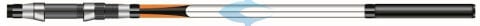 Okuma Elettra Tele Surf  420cm 150g Surf Kamışı