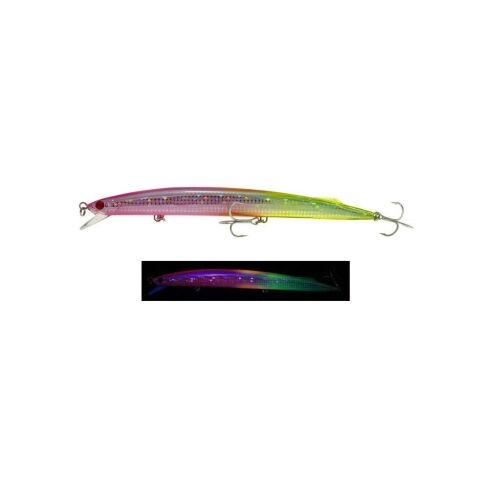 Fujin Kingjerk Sinking 19cm 34gr #182 Double Pink Chart