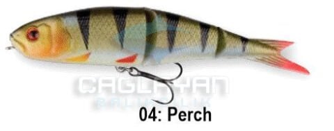 Savage gear Soft 4Play 9,5 cm 8,5 gr Swim&Jerk 3 Adet Suni Yem 04-Perch