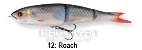 Savage gear Soft 4Play 9,5 cm 8,5 gr Swim&Jerk 3 Adet Suni Yem 12-Roach