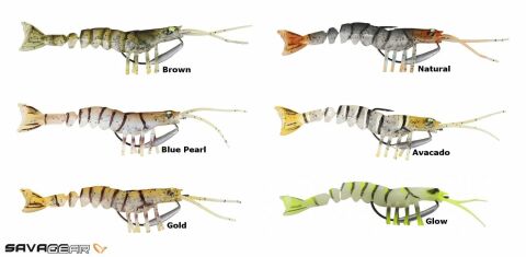 Savage gear TPE Manic Shrimp 6.5 cm 4 gr Suni Yem Brown