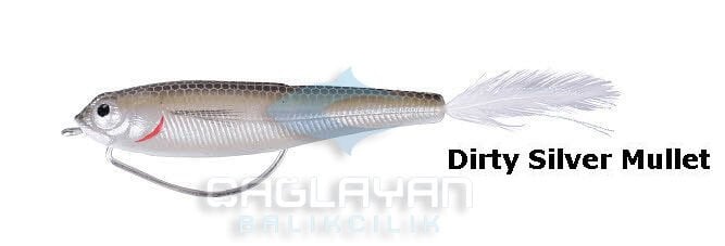 Savage gear TPE Mudd Minnow 85 11 gr F 2 Adet Suni Yem Dirty Silver Mullet
