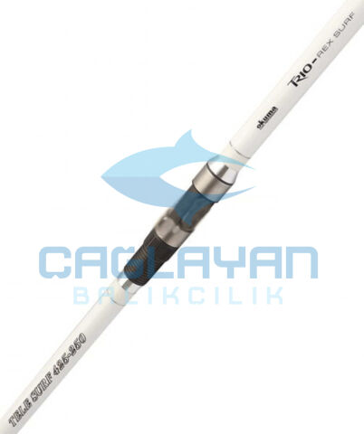 Okuma Trio Rex Tele Surf 425 cm 6 Parça White Surf Kamışı