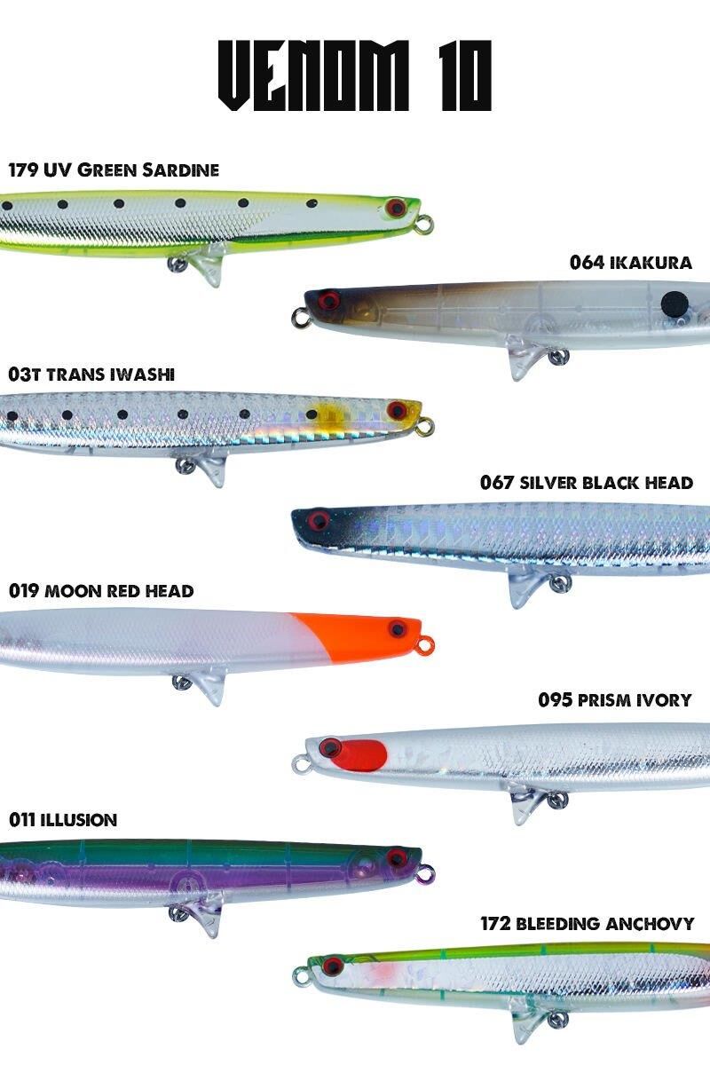 Fujin Venom 10 10,5gr 10cm maket balık  #011 Illusion
