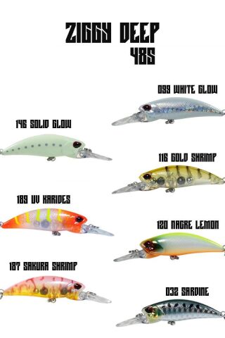 Fujin Ziggy Deep 48S 48mm 4,5gr maket balık #032 Sardine