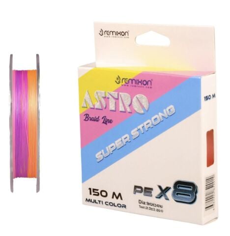 Remixon Astro 8X 0.16mm 150m M.Color İp Misina