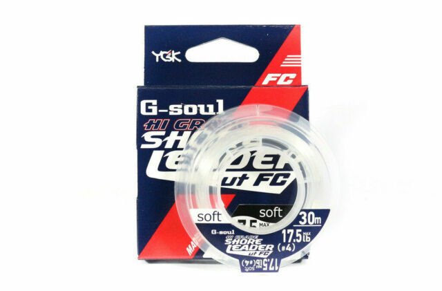 Ygk G-Soul High Grade Shore Leader Ultra Fc Soft 30M 0.405MM PE 6 26.5LB