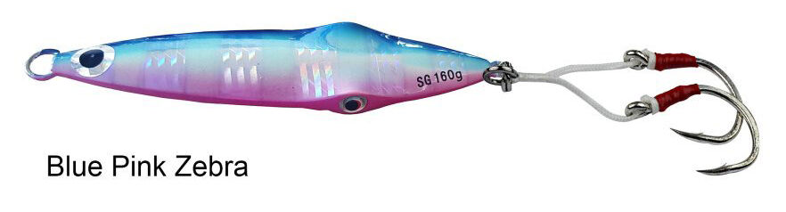 Savage gear Squısh Jig 11,5cm 130g Suni Yem Blue Pink Zebra