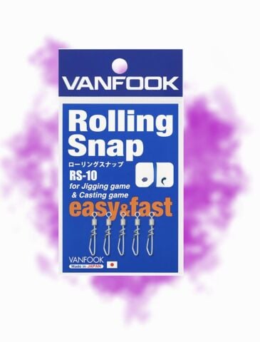 VANFOOK RS-10 ROLLING SNAP SILVER 4P #6
