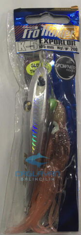 Pro Hunter K-5 Exporlor 200gr inchiku Jig Chrome